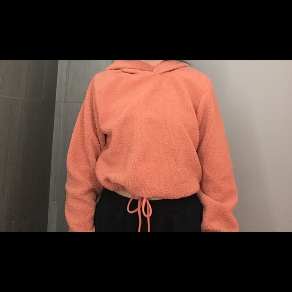 Pink crop top